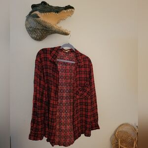 Gianna Bini plaid shirt size Large